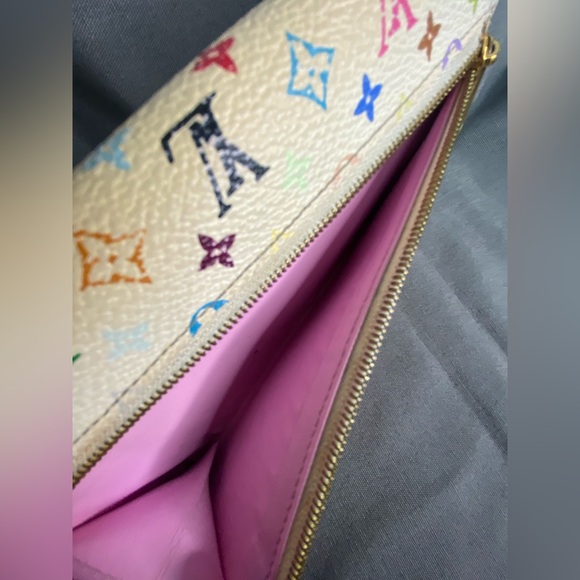 Louis Vuitton Multicolor Monogram Long Wallet "LIVE SHOW TODAY" - Picture 12 of 16